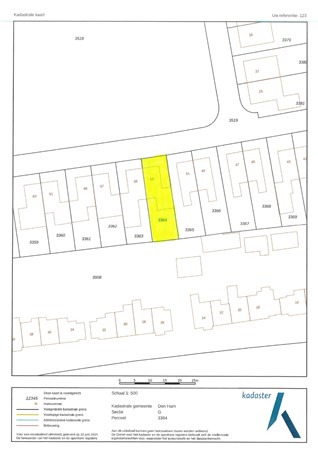 Plattegrond - Bijvank 53, 7681 ZB Vroomshoop - kadastrale kaart geacceerd_page-0001.jpg